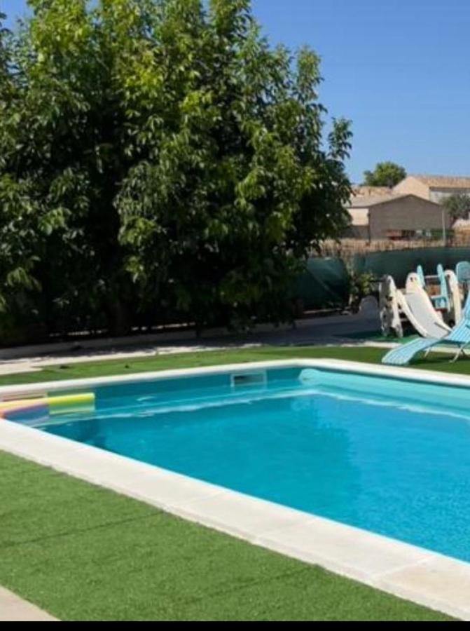 Villa Rural Con Amplia Piscina Campillo de Altobuey Kültér fotó